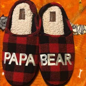 Cozy Red and Black Plaid slippers
